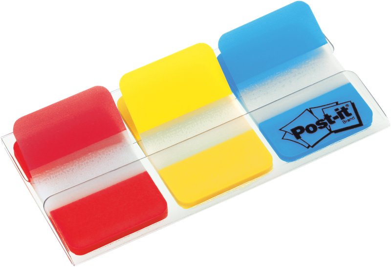 Segnapagina Post-it Index Strong Medium 686 - 25x45 mm - colori assortiti
