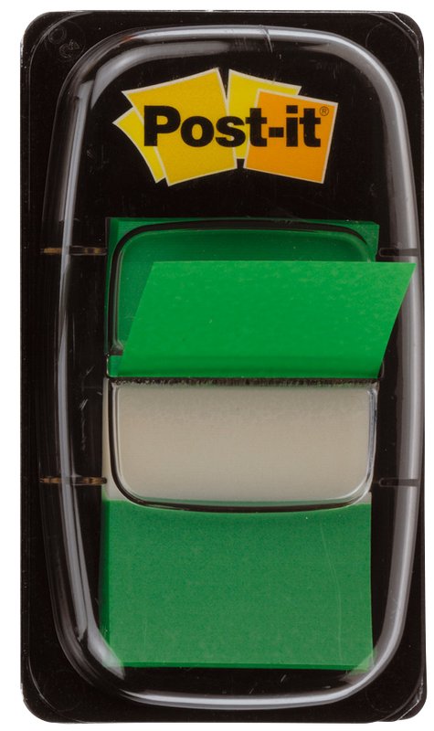 Segnapagina Post-it Index 680 - 25,4x43,2 mm - verde
