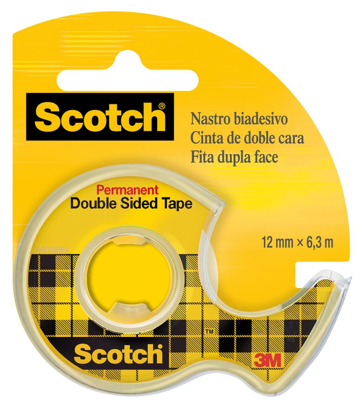 Nastro biadesivo Scotch® 665 e 666 - 12 mm x 6,3 m