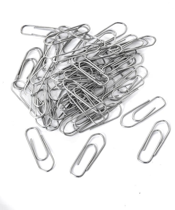Fermagli zincati - acciaio - N. 4 - 32 mm - conf. 100 pezzi