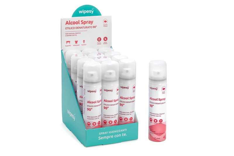 Alcool etilico denaturato 90° spray - 75 ml