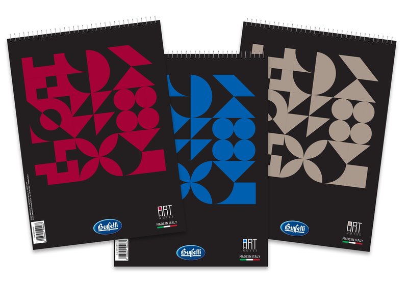 Blocco notes Art - A4 - 5M - Quadretto da 5mm - spirale - 60 fogli da 80g/mq