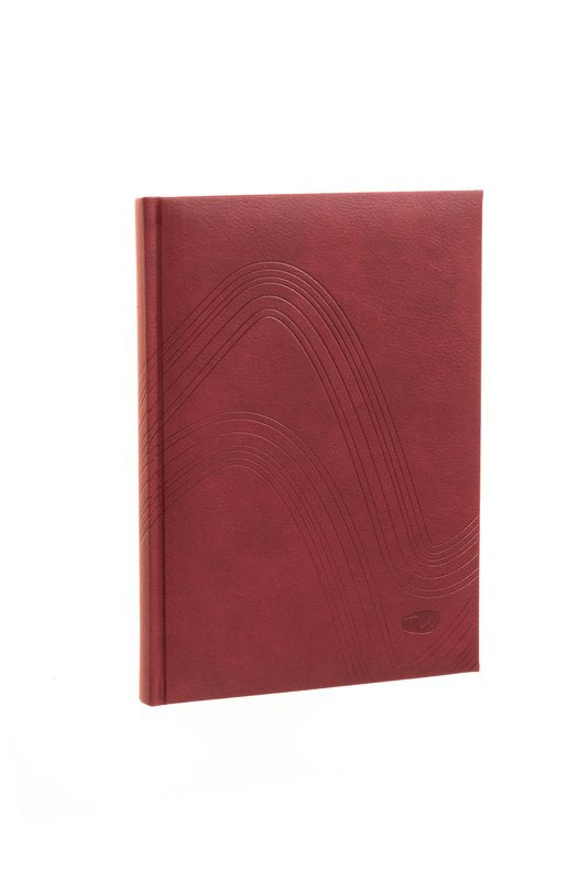 Agenda giornaliera 12 mesi - 2026 - 17,1x24 cm - rosso