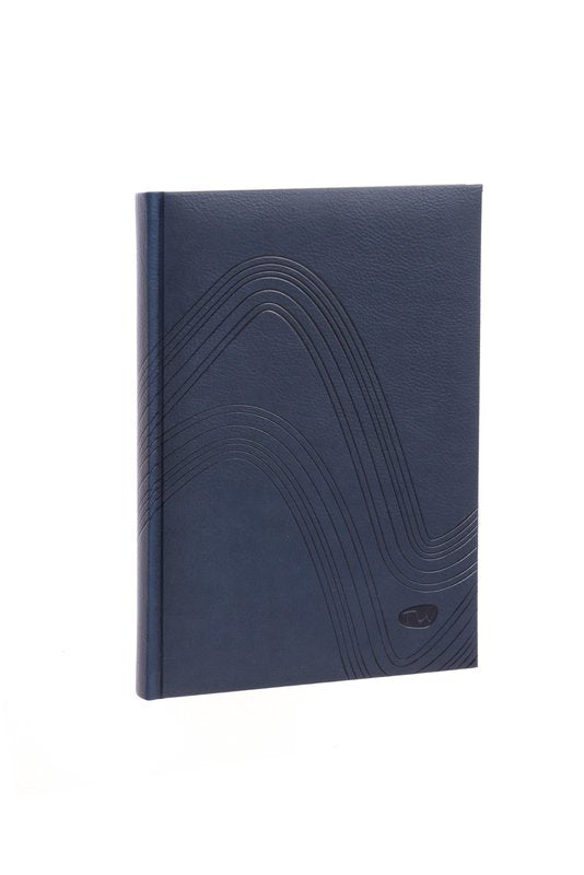 Agenda giornaliera 12 mesi - 2026 - 17,1x24 cm - blu