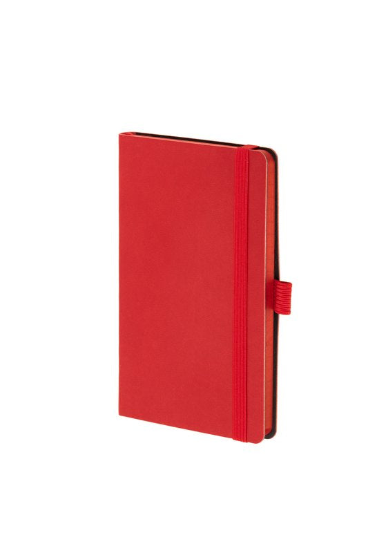 Taccuino a righe taglio colorato - 9x14 cm - colori assortiti