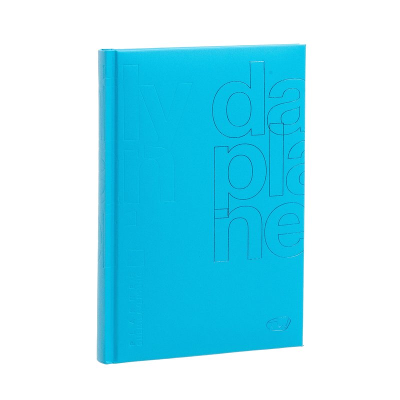Agenda giornaliera 12 mesi - 2026 - 11x16,5 cm - sab/dom accoppiati - turchese