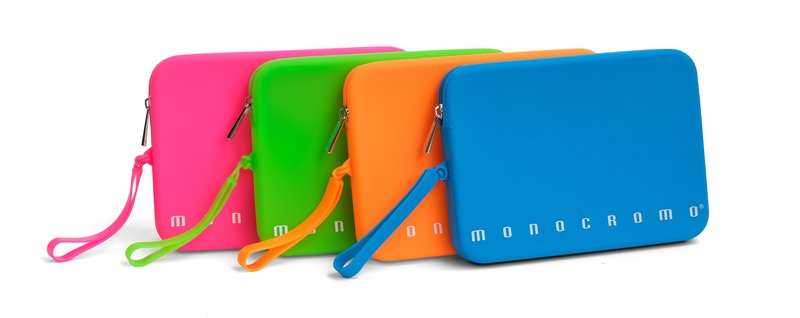 Pochette Monocromo in silicone - colori assortiti