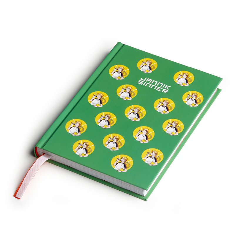 Diario 9 mesi Jannik Sinner - colore verde