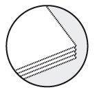 Biglietti da visita Premium - angoli vivi microperforato - bianco 250 g