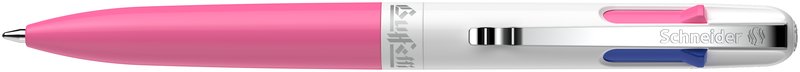 Penna a sfera 4 colori - mix fluo