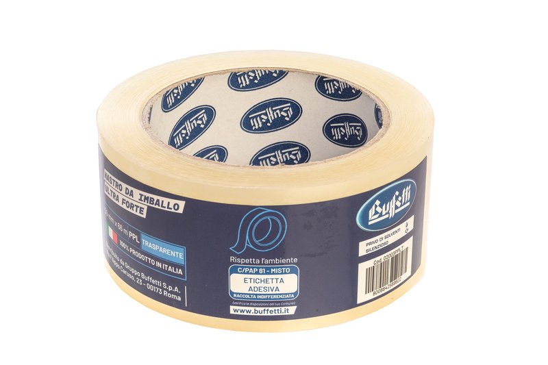 Nastro da imballo - PPL silenzioso - 50 mm x 66 m - trasparente