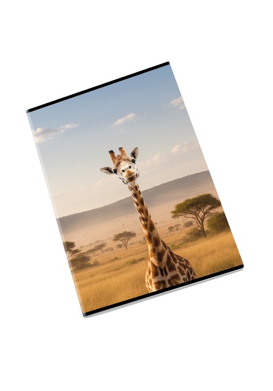Maxiquaderno WILD - Rigatura 5M - Quadretto da 5mm - 80 g - A4 - copertine assortite