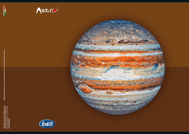 Maxiquaderno ASTRO - Rigatura 4M - Quadretto da 4mm - 80 g - A4 - copertine assortite