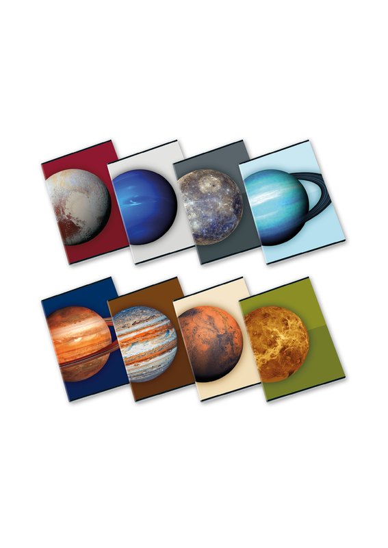 Maxiquaderno ASTRO - Rigatura 1R - Righe - 80 g - A4 - copertine assortite
