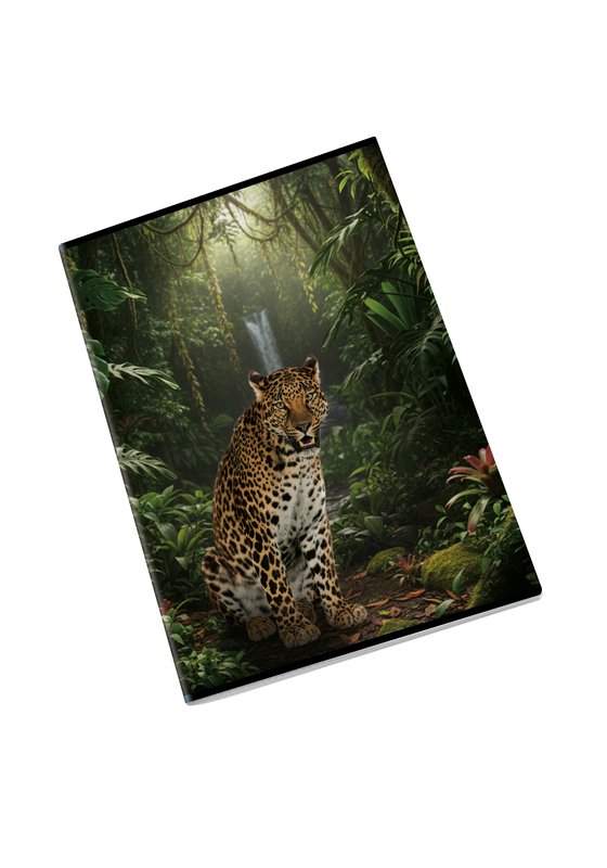 Maxiquaderno WILD - Rigatura 5M - Quadretto da 5mm - 80 g - A4 - copertine assortite