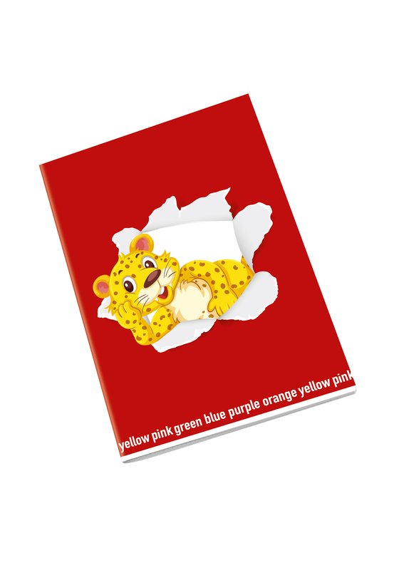 Maxiquaderno HAPPY COLOR KIDS - Rigatura 5M - Quadretto da 5mm - 80 g - A4 - copertine assortite