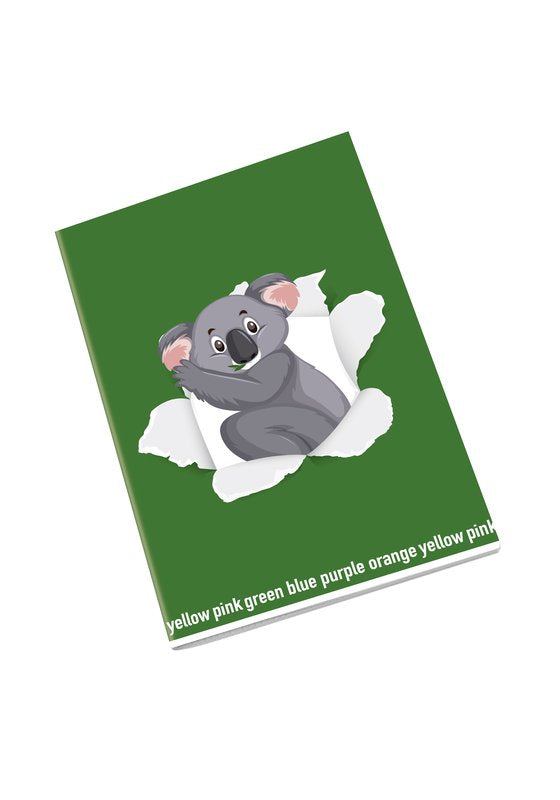 Maxiquaderno HAPPY COLOR KIDS - Rigatura 5M - Quadretto da 5mm - 80 g - A4 - copertine assortite