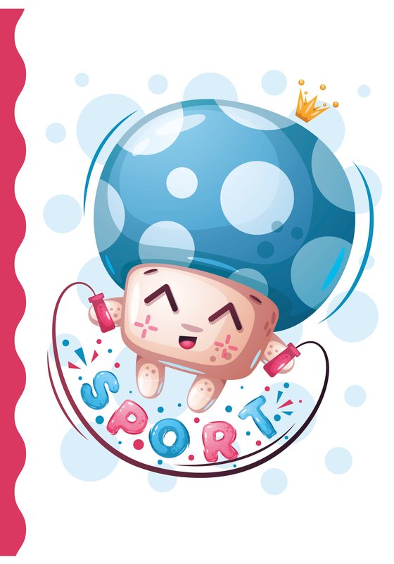Maxiquaderno CUTE - Rigatura 5M - Quadretto da 5mm - 80 g - A4 - copertine assortite