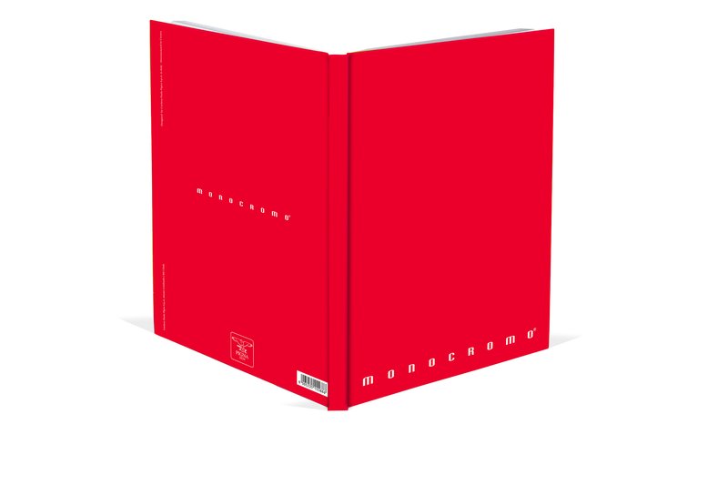 Rubrica MONOCROMO , alta fogliazione , copertina cartonata - 21x31 cm