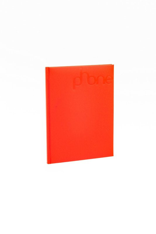 Rubrica telefonica, copertina in sintetico, f.to 14,5x20,5.
Colori assortiti.