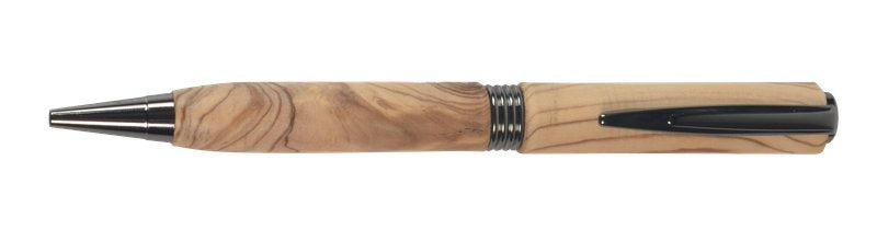 Penna a sfera Essence fusto ulivo - nero