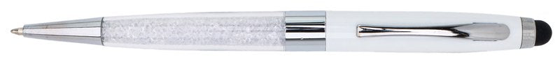 Penna a sfera con funzione Touch Stylus - fusto white