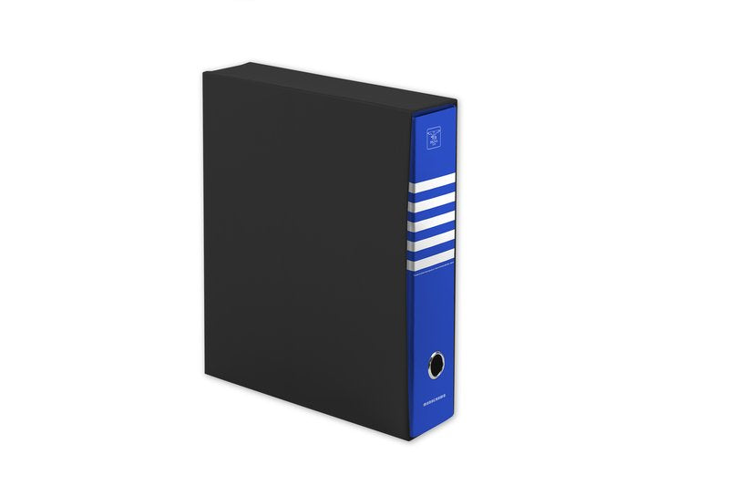 Registratore Dorso 8 cm - blu - MONOCROMO
