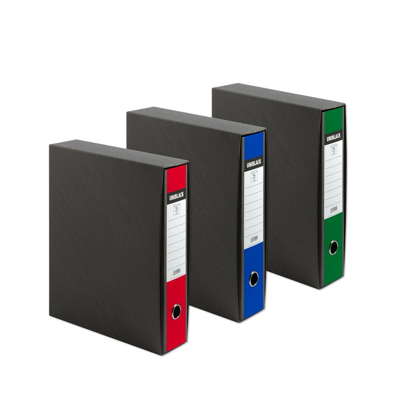 Registratore Dorso 8 UNIBLACK