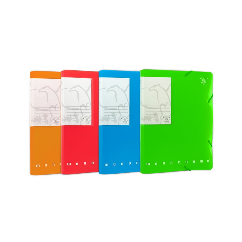 Portadocumenti D3 con elastico MONOCROMO PPL