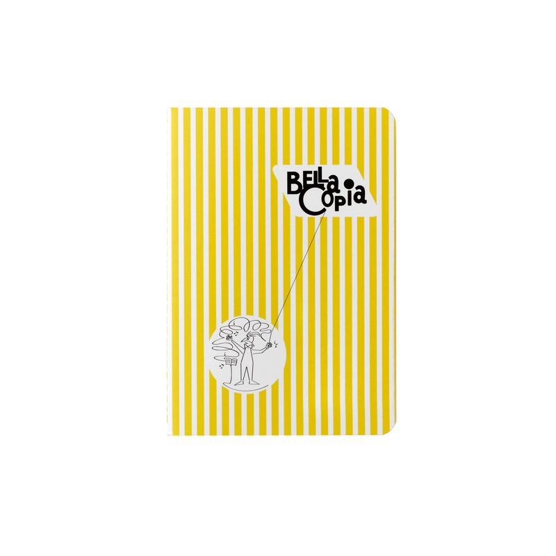 Taccuino BELLA COPIA copertina soft cover - 1R - giallo