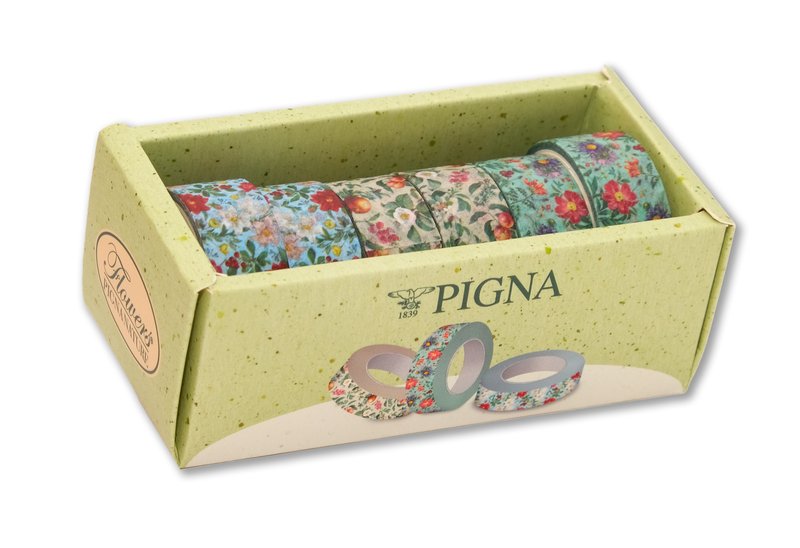 Confezione nastri adesivi NATURE FLOWERS