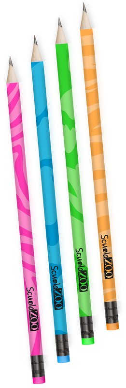 Set 4 matite SCUOLAZOO