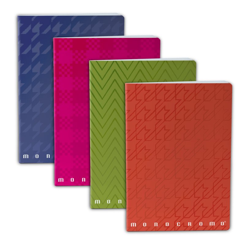 Maxi Quaderno MONOCROMO PATTERN - 5M - Quadretto da 5mm