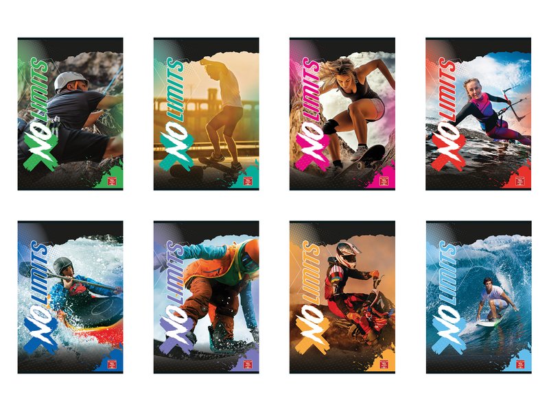 Maxi Quaderno NO LIMITS  - 4M - Quadretto da 4mm