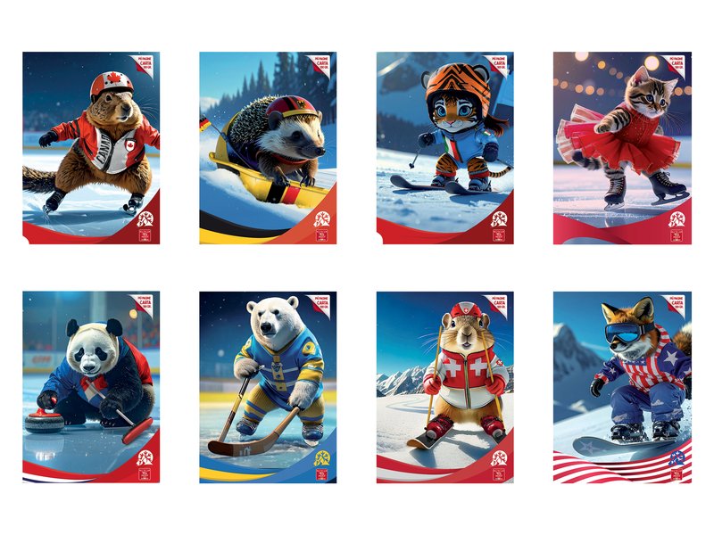 Quaderno WINTER CHAMPIONS - 1R - Righe