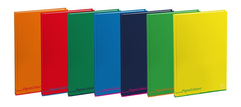 Maxi Quaderno con copertina cartonata  PignaColours  - 0Q - Quadretto da 5mm con margine