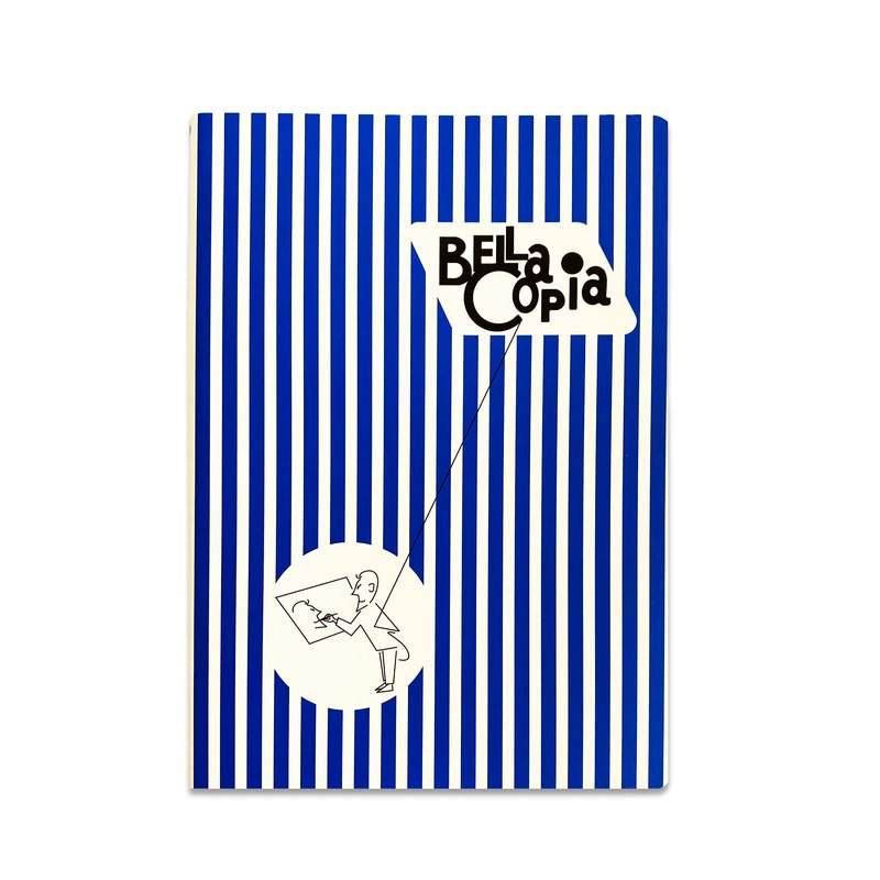 Taccuino BELLA COPIA copertina soft cover - BI - blu