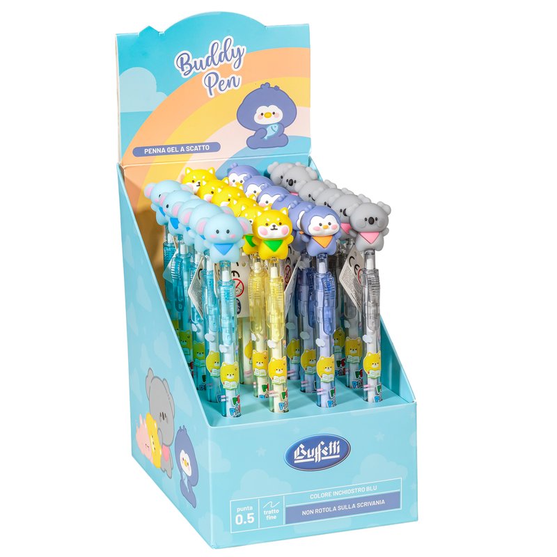 Penna gel a scatto BuddyPen
