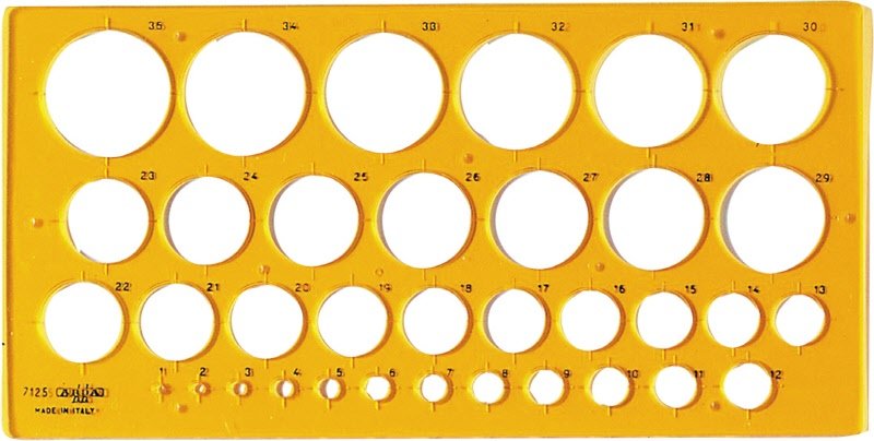 Maschera per cerchi - 247x124 mm