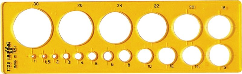 Maschera per cerchi - 193x58 mm