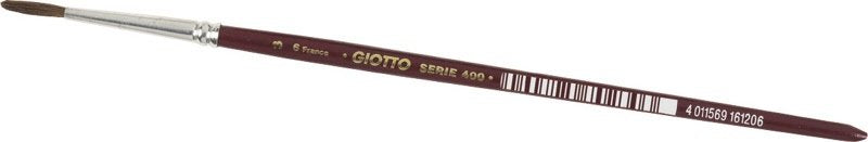 Pennelli Giotto - pelo di pony - Serie 400 - N° 10 - tonda - 551000 (conf.12)