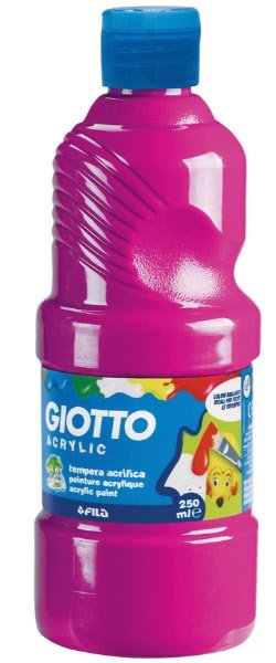 Tempera acrilica  - magenta - 500 ml