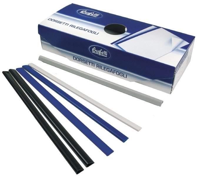 Dorsetti rilegafogli - Diametro 8 mm - blu