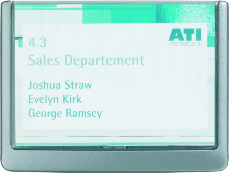 Targa click sign Durable - 14,9x10,6 cm