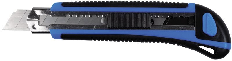 Cutter professionale - Larghezza lama 18 mm - blu