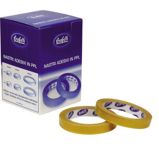 Nastro adesivo in PPL silenzioso - 66 m x 15 mm