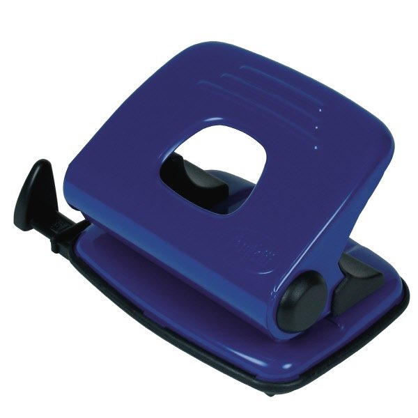 Perforatore a 2 fori - 25 fogli - blu