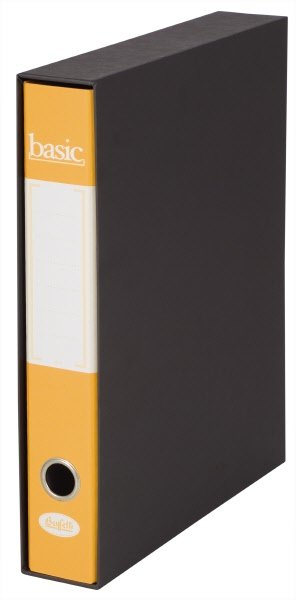 Raccoglitore Basic - Formato Protocollo - Dorso 5 cm - giallo