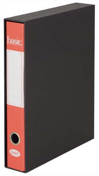 Raccoglitore Basic - Formato Protocollo - Dorso 5 cm - rosso