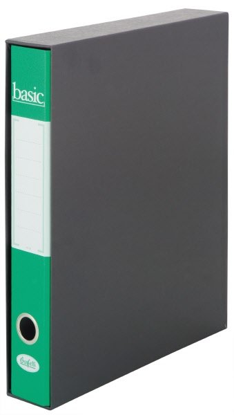 Raccoglitore Basic - Formato Protocollo - Dorso 5 cm - verde